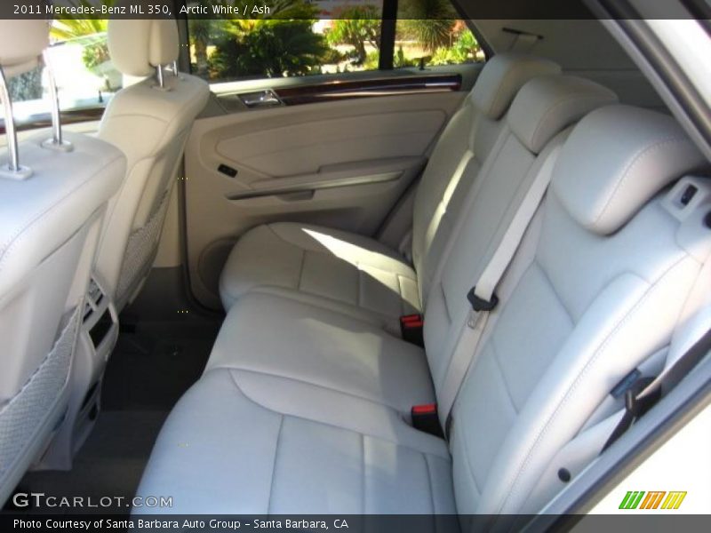 Arctic White / Ash 2011 Mercedes-Benz ML 350