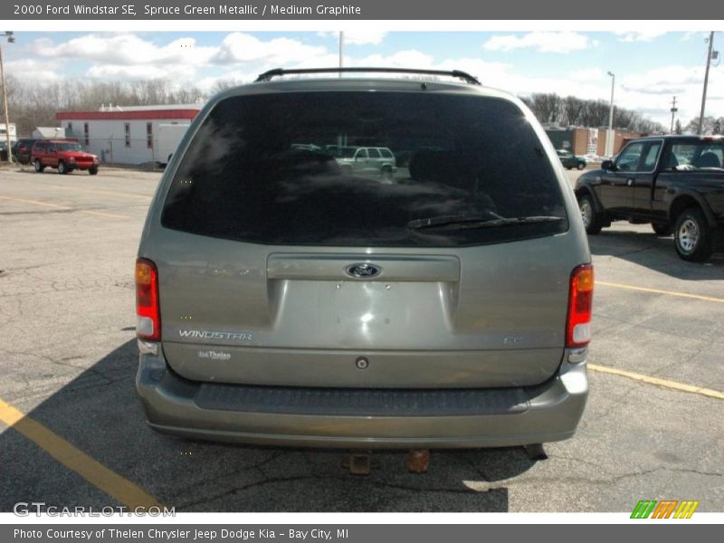 Spruce Green Metallic / Medium Graphite 2000 Ford Windstar SE