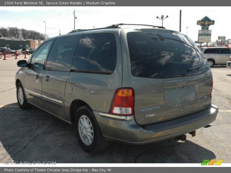 Spruce Green Metallic / Medium Graphite 2000 Ford Windstar SE