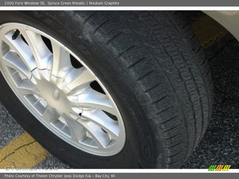 Spruce Green Metallic / Medium Graphite 2000 Ford Windstar SE