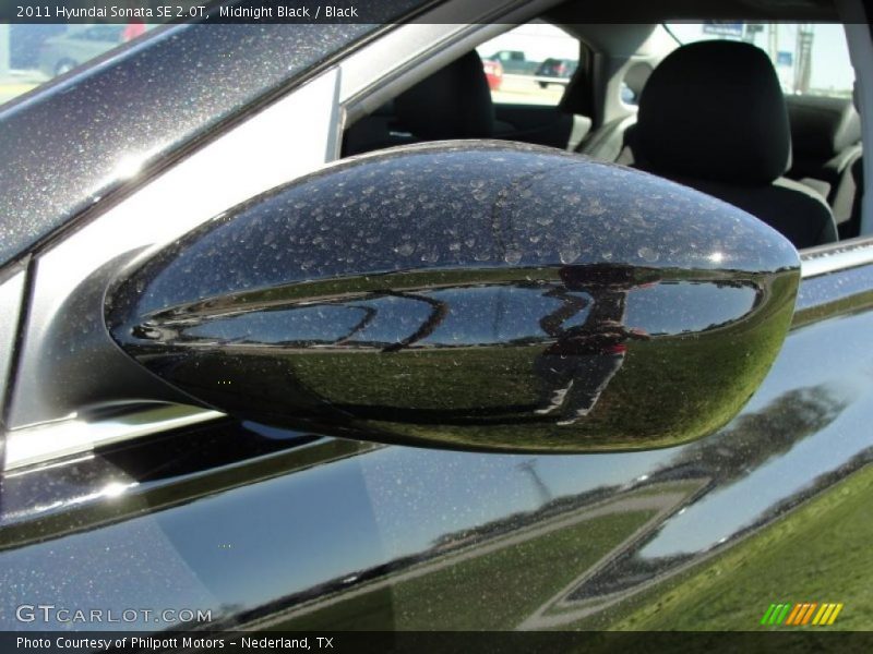 Midnight Black / Black 2011 Hyundai Sonata SE 2.0T