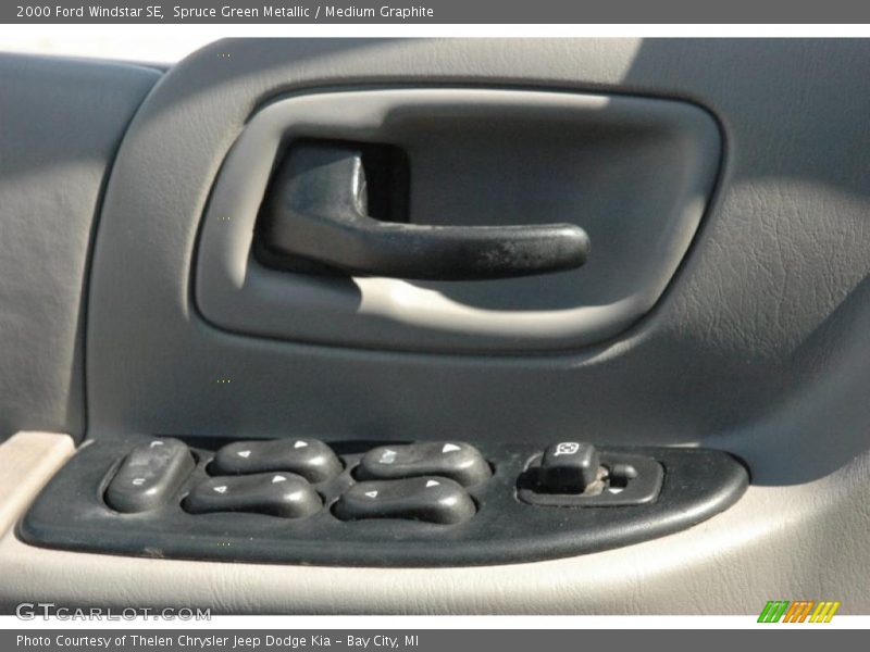 Spruce Green Metallic / Medium Graphite 2000 Ford Windstar SE