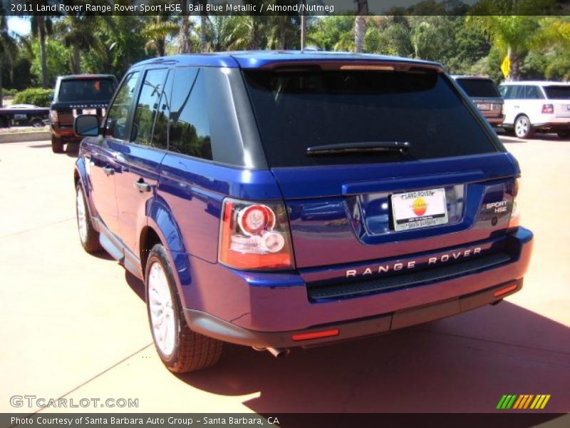 Bali Blue Metallic / Almond/Nutmeg 2011 Land Rover Range Rover Sport HSE