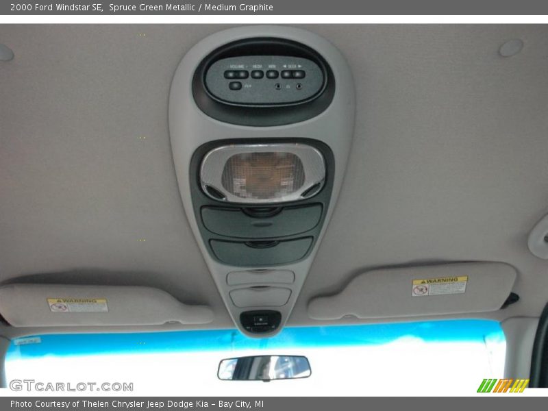 Spruce Green Metallic / Medium Graphite 2000 Ford Windstar SE