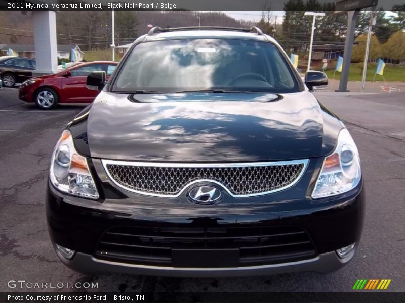 2011 Hyundai Veracruz Limited in Black Noir Pearl Photo No. 47624060