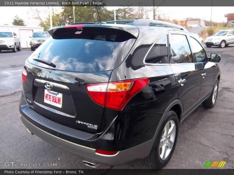 Black Noir Pearl / Beige 2011 Hyundai Veracruz Limited