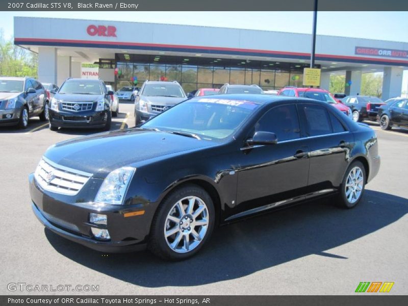 Black Raven / Ebony 2007 Cadillac STS V8