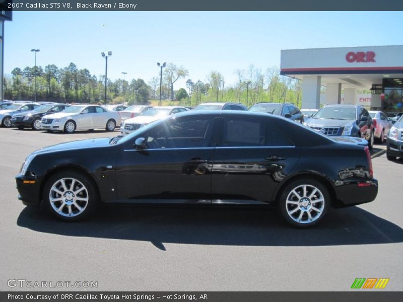 Black Raven / Ebony 2007 Cadillac STS V8