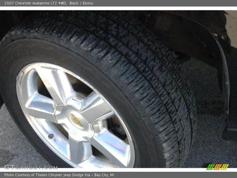 Black / Ebony 2007 Chevrolet Avalanche LTZ 4WD