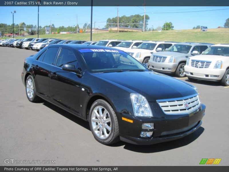 Black Raven / Ebony 2007 Cadillac STS V8