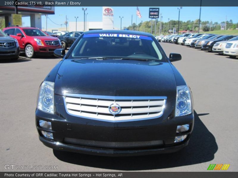 Black Raven / Ebony 2007 Cadillac STS V8