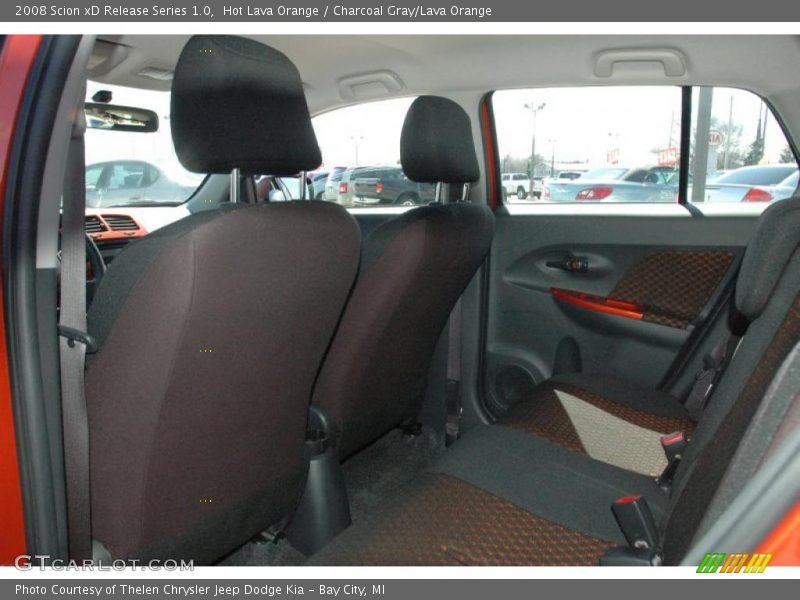 Hot Lava Orange / Charcoal Gray/Lava Orange 2008 Scion xD Release Series 1.0