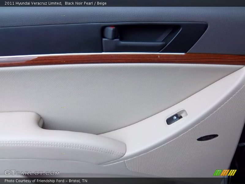 Black Noir Pearl / Beige 2011 Hyundai Veracruz Limited