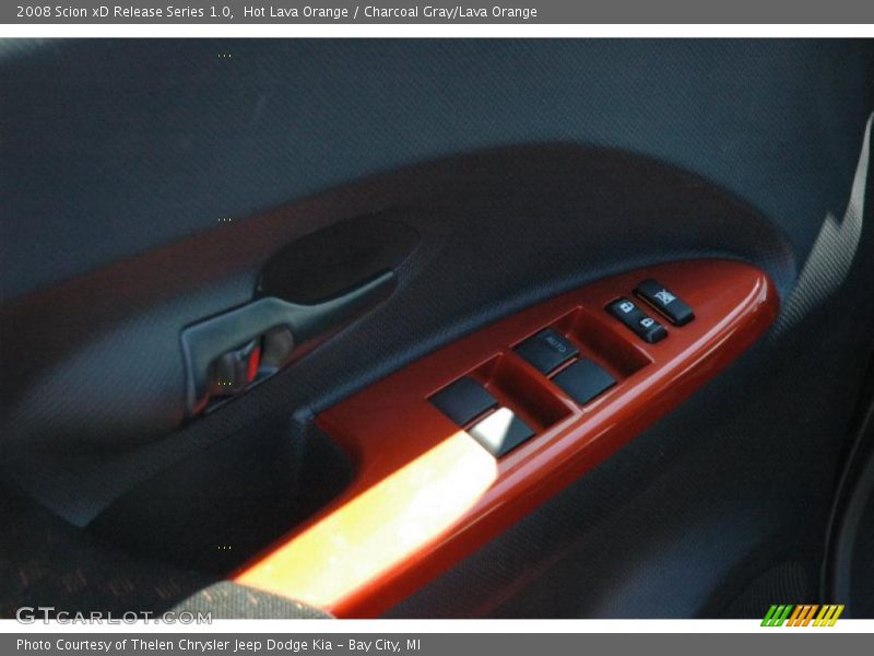 Hot Lava Orange / Charcoal Gray/Lava Orange 2008 Scion xD Release Series 1.0