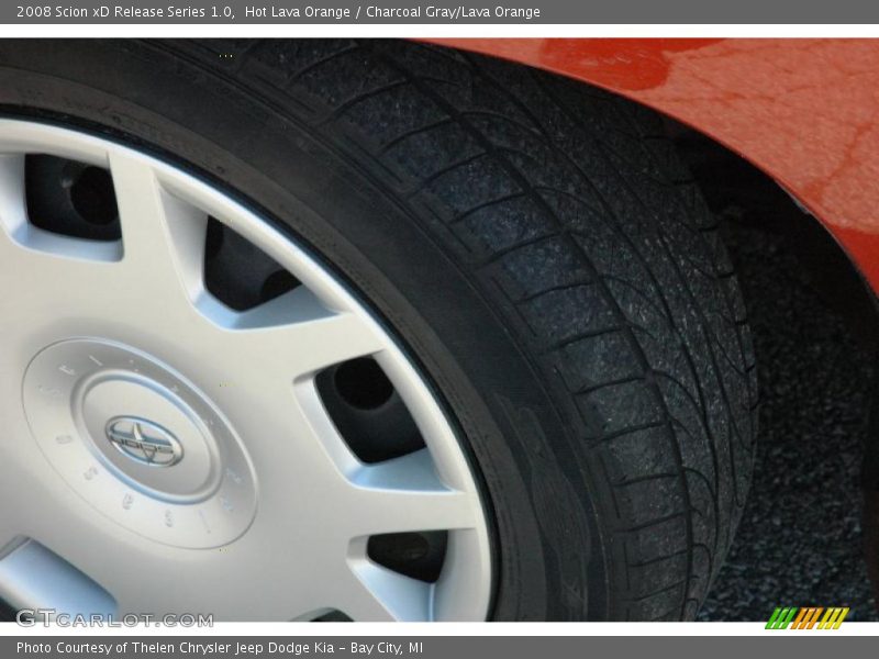 Hot Lava Orange / Charcoal Gray/Lava Orange 2008 Scion xD Release Series 1.0