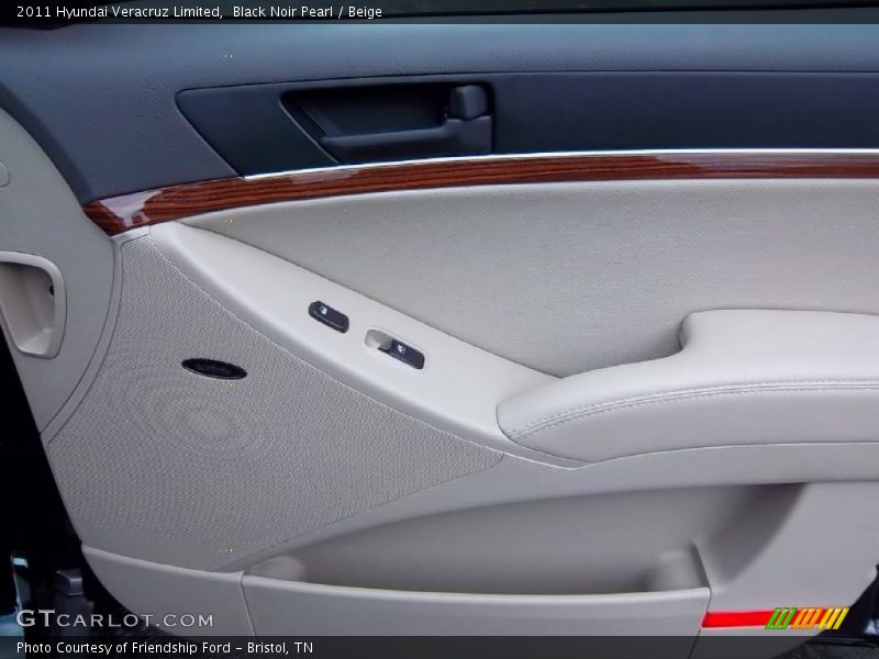 Black Noir Pearl / Beige 2011 Hyundai Veracruz Limited