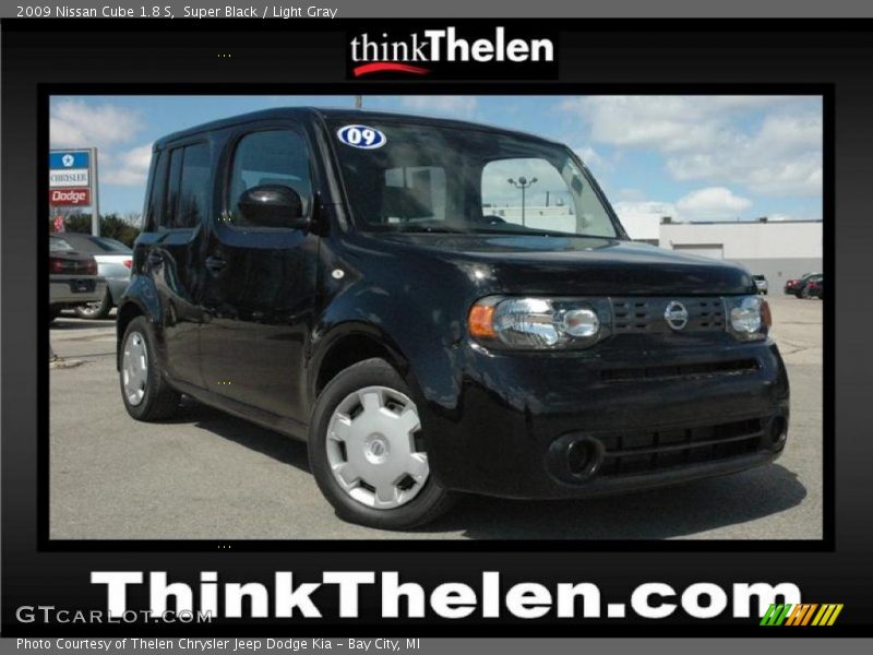 Super Black / Light Gray 2009 Nissan Cube 1.8 S