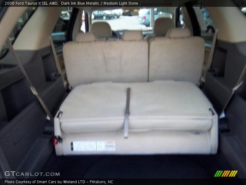 Dark Ink Blue Metallic / Medium Light Stone 2008 Ford Taurus X SEL AWD