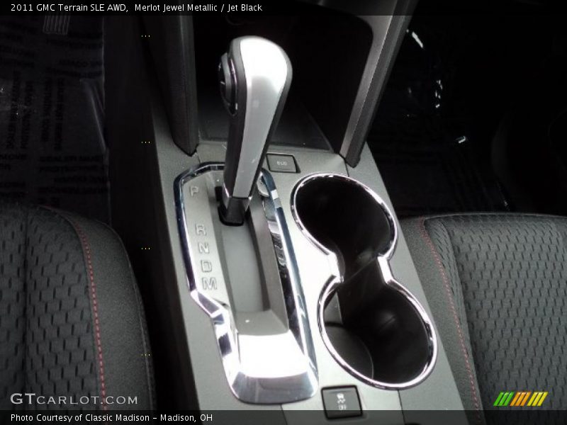 Merlot Jewel Metallic / Jet Black 2011 GMC Terrain SLE AWD