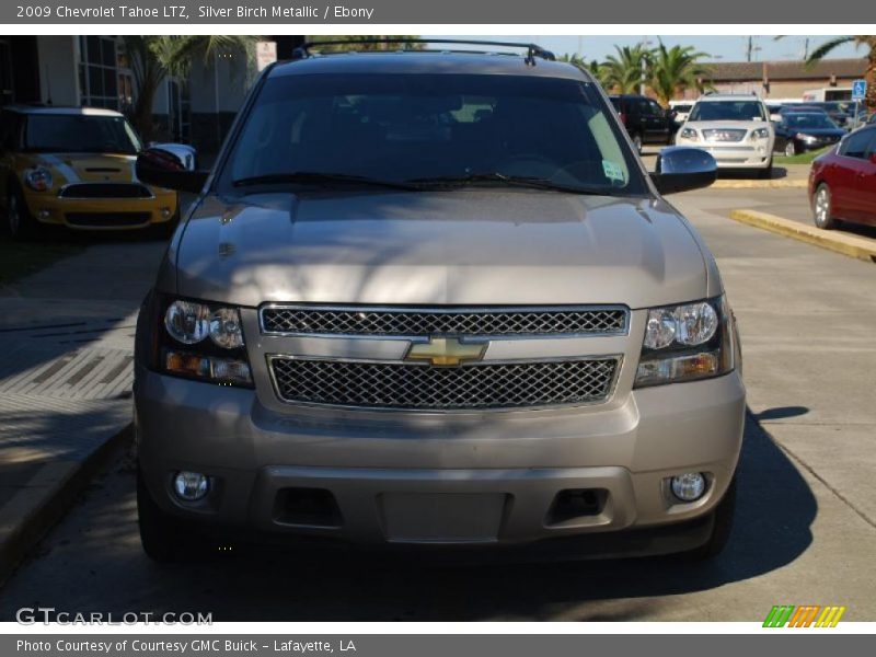 Silver Birch Metallic / Ebony 2009 Chevrolet Tahoe LTZ