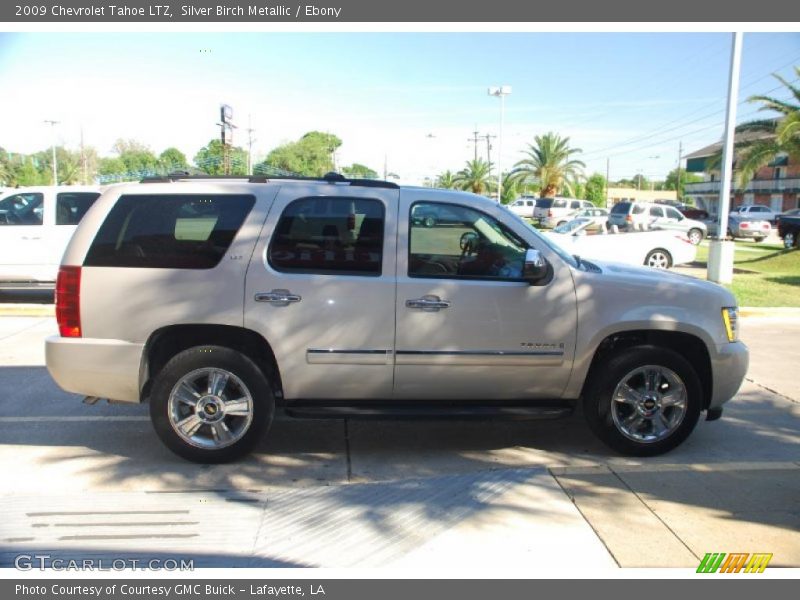 Silver Birch Metallic / Ebony 2009 Chevrolet Tahoe LTZ