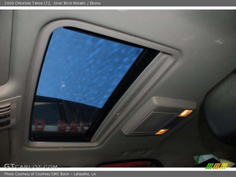 Silver Birch Metallic / Ebony 2009 Chevrolet Tahoe LTZ