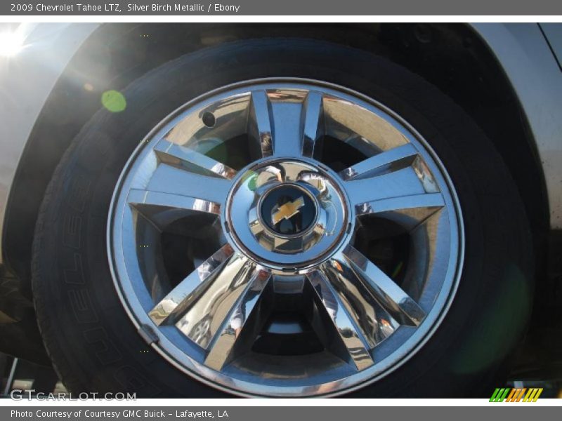 Silver Birch Metallic / Ebony 2009 Chevrolet Tahoe LTZ