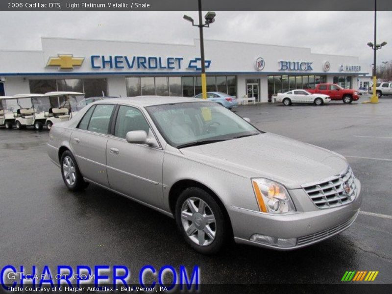 Light Platinum Metallic / Shale 2006 Cadillac DTS