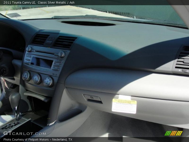 Classic Silver Metallic / Ash 2011 Toyota Camry LE