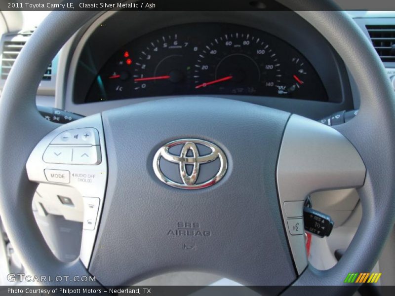 Classic Silver Metallic / Ash 2011 Toyota Camry LE