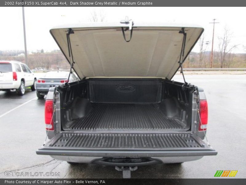 Dark Shadow Grey Metallic / Medium Graphite 2002 Ford F150 XL SuperCab 4x4