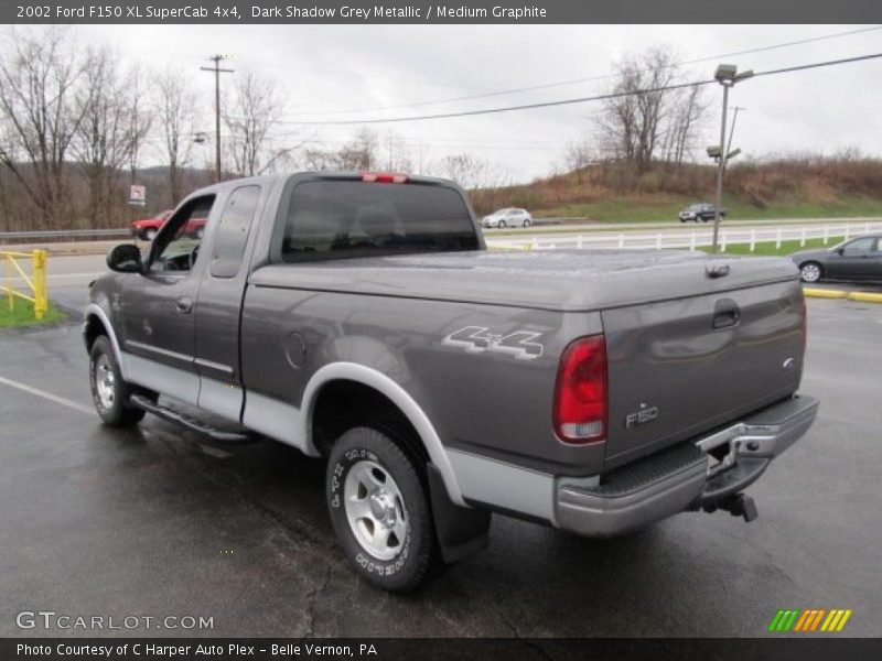 Dark Shadow Grey Metallic / Medium Graphite 2002 Ford F150 XL SuperCab 4x4