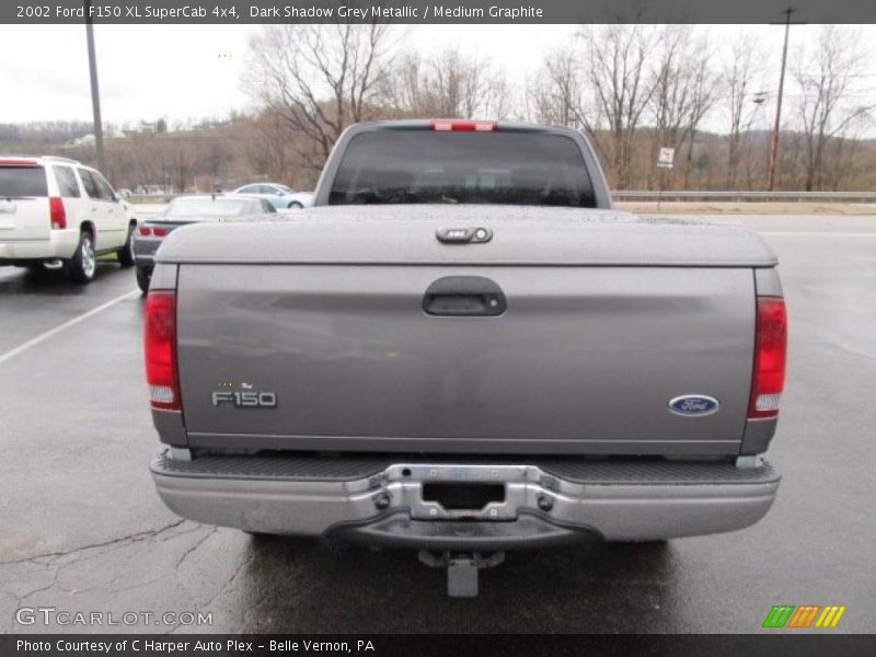 Dark Shadow Grey Metallic / Medium Graphite 2002 Ford F150 XL SuperCab 4x4