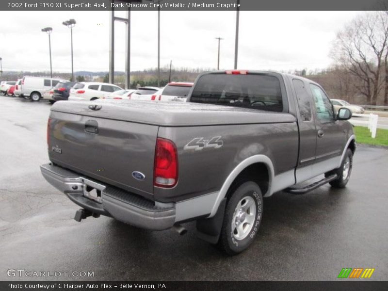 Dark Shadow Grey Metallic / Medium Graphite 2002 Ford F150 XL SuperCab 4x4