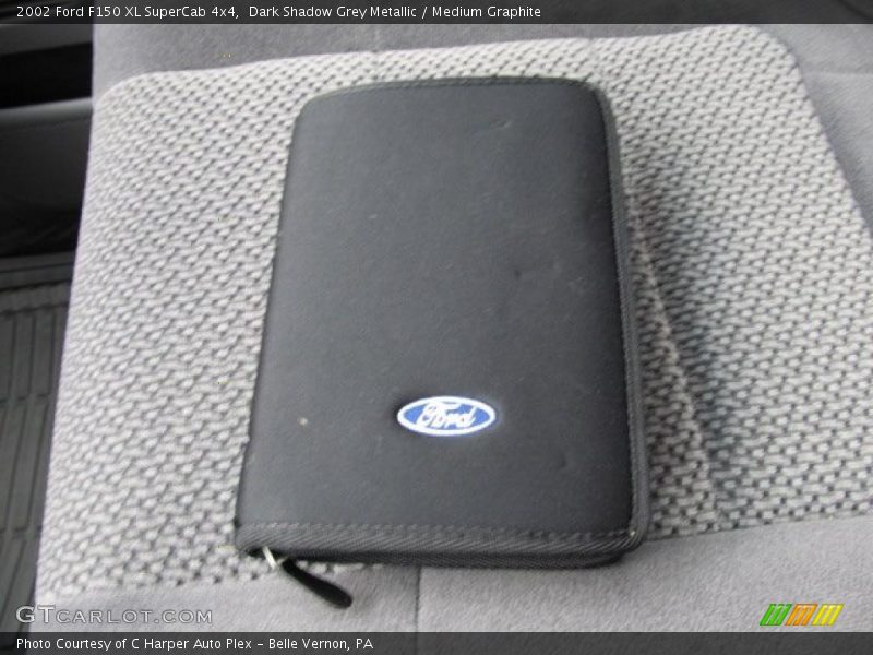 Dark Shadow Grey Metallic / Medium Graphite 2002 Ford F150 XL SuperCab 4x4
