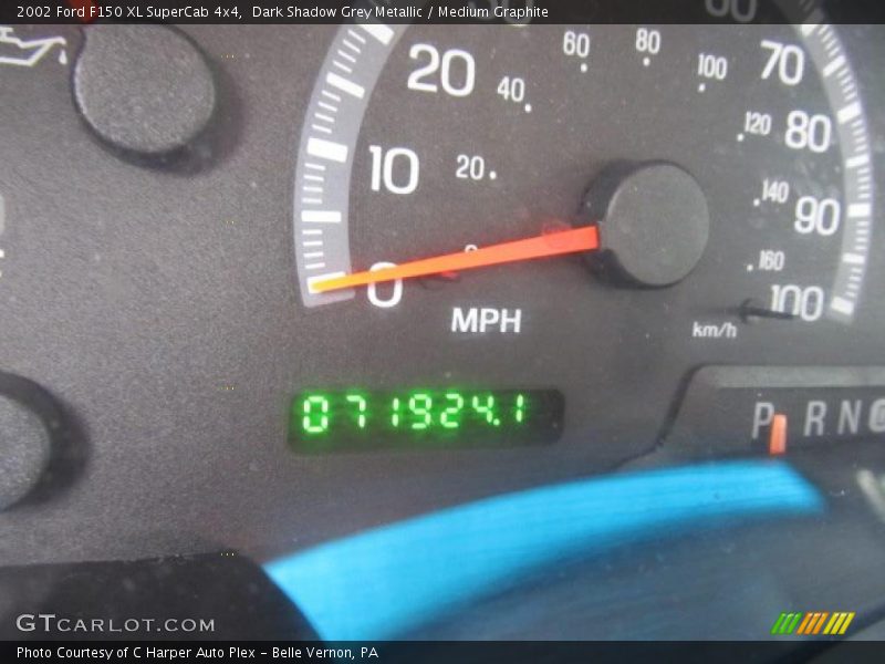 Dark Shadow Grey Metallic / Medium Graphite 2002 Ford F150 XL SuperCab 4x4