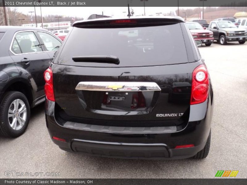 Black / Jet Black 2011 Chevrolet Equinox LT
