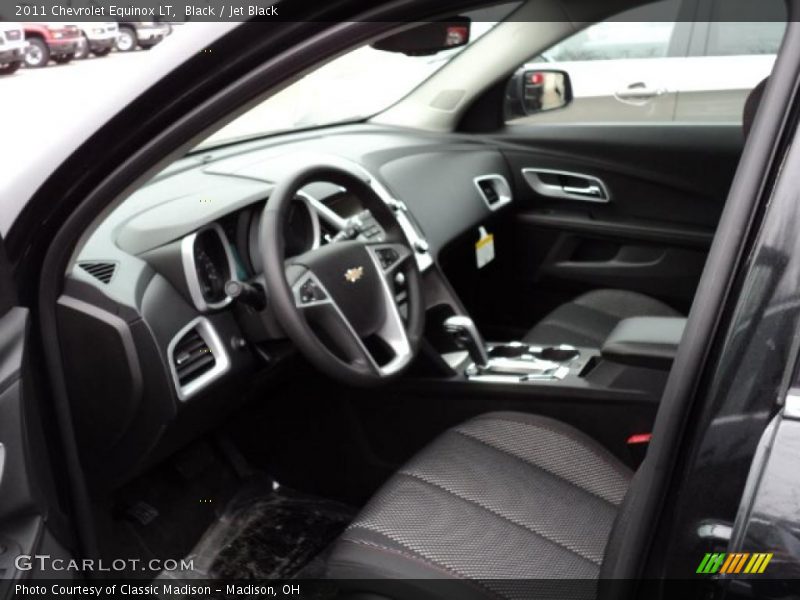 Black / Jet Black 2011 Chevrolet Equinox LT