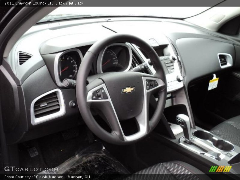 Black / Jet Black 2011 Chevrolet Equinox LT
