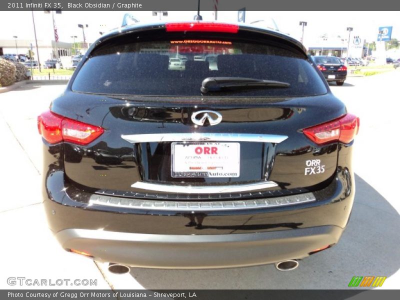 Black Obsidian / Graphite 2011 Infiniti FX 35