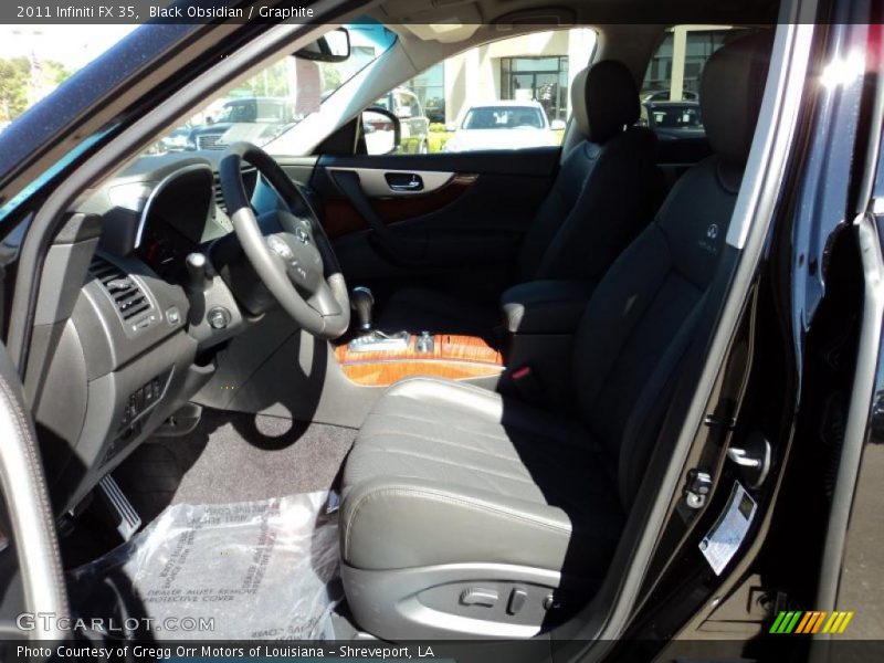 Black Obsidian / Graphite 2011 Infiniti FX 35