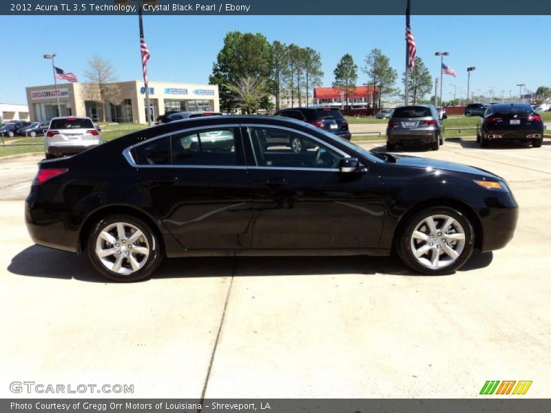 Crystal Black Pearl / Ebony 2012 Acura TL 3.5 Technology