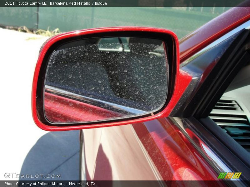 Barcelona Red Metallic / Bisque 2011 Toyota Camry LE