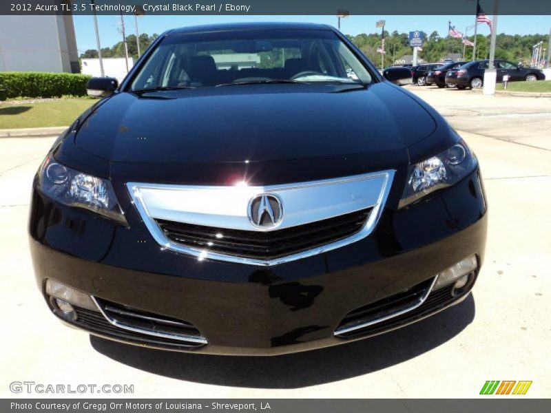 Crystal Black Pearl / Ebony 2012 Acura TL 3.5 Technology