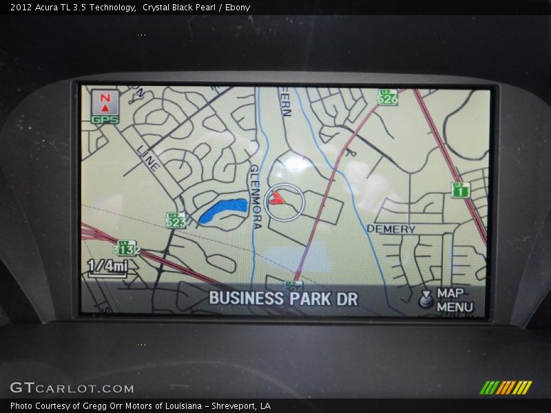 Navigation of 2012 TL 3.5 Technology