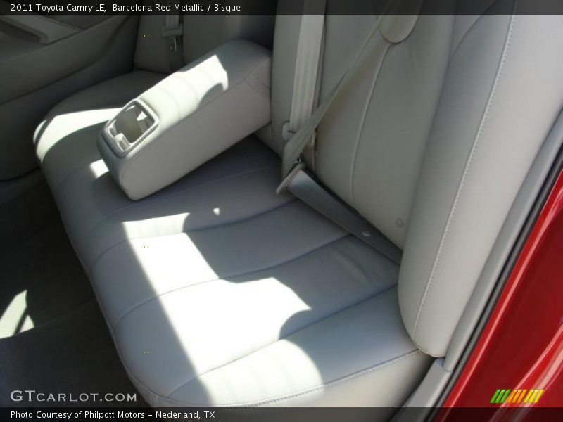 Barcelona Red Metallic / Bisque 2011 Toyota Camry LE