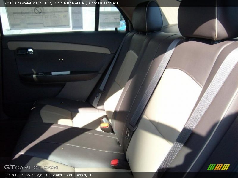 Gold Mist Metallic / Cocoa/Cashmere 2011 Chevrolet Malibu LTZ