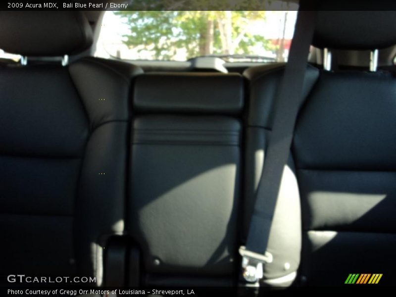 Bali Blue Pearl / Ebony 2009 Acura MDX
