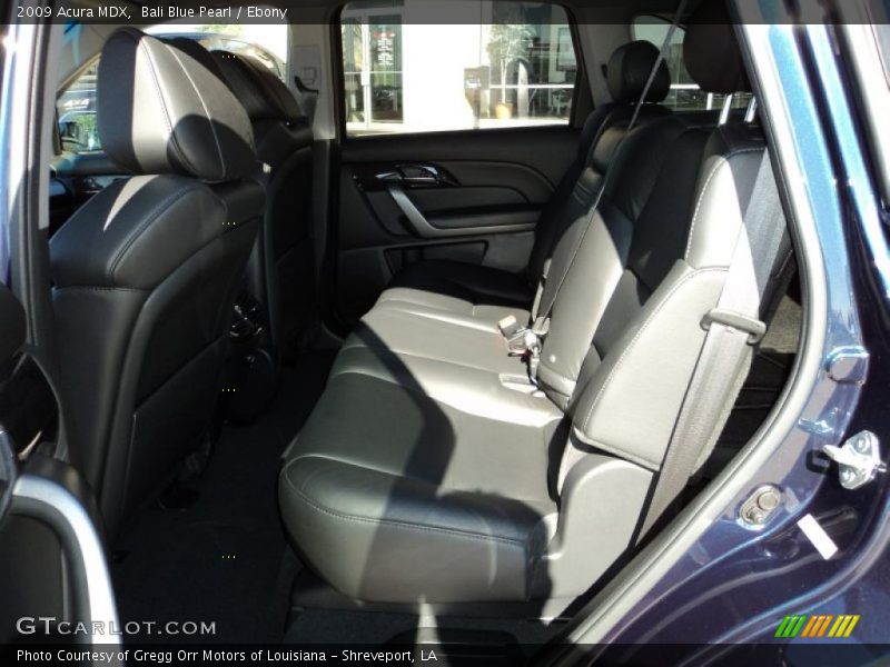 Bali Blue Pearl / Ebony 2009 Acura MDX
