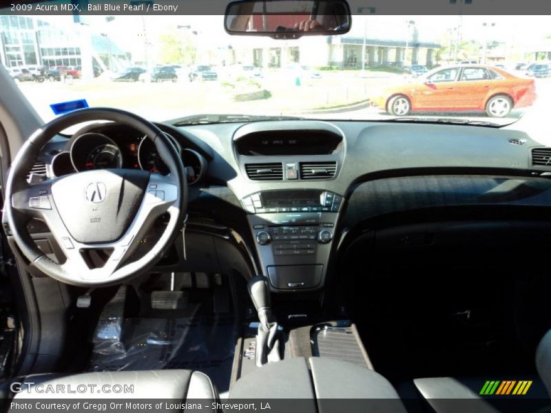 Bali Blue Pearl / Ebony 2009 Acura MDX